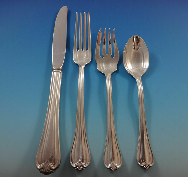 Woodwind by Reed and Barton Sterling Silver Flatware Set for 8 Service 34 Pieces
