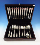 Martinique by Oneida Sterling Silver Flatware Set For 12 Service 51 Pieces