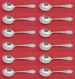 Fontaine by International Sterling Silver Cream Soup Spoon Set 12 pieces 6"