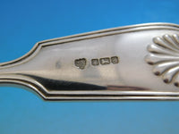 Fiddle Thread & Shell CJ Vander English Sterling Silver Flatware Set 30 pcs Din