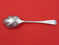 Josiah Williams and Co English Victorian Sterling Silver Preserve Spoon Fluted