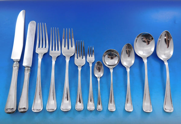 Old French by Gorham Sterling Silver Flatware Set for 12 Service 158 pcs Dinner