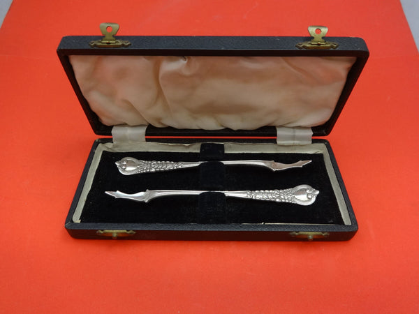Florentine by Tiffany & Co. Sterling Silver Nut Pick In Box Set of 2 5 3/4"