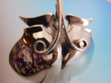 Isis by Gorham Sterling Silver Gravy Ladle Gold Washed w/ Snake and Wings 8 1/2"