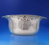 Intaglio by Reed and Barton Sterling Silver Fruit Bowl Floral Beaded 291 (#7155)