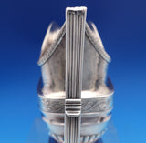 Floral by Unknown Sterling Silver Milk Pitcher Gadroon Edge 6 3/4" (#8484)