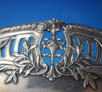 Black Starr and Frost Sterling Silver Compote Raised #163/6412 4" x 10" (#5746)