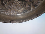 Rose By Stieff Powder Jar with Sterling Silver Lid and Daisy Jar Repousse #4396