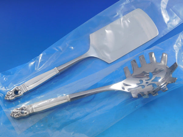 Royal Danish by International Sterling Silver Italian Pasta Set 2pc HHWS Custom