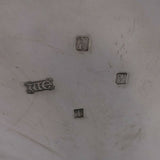1961 Vintage Dublin Irish Silver by WE Fluted and Hammered Bowl (#4215)