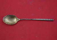 Zig Zag by Various Makers Sterling Silver Egg Spoon GW  4 1/2"