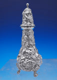 Rose by Stieff Sterling Silver Salt Dip and Pepper Shaker Set 2pc #12 (#2968)