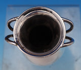 Grape by E. Dragsted Danish Sterling Silver Vase 3-D Grapes #176 4 1/4" (#8475)
