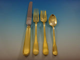 Hamilton Gold by Tiffany and Co. Sterling Silver Flatware Set Service 6 Vermeil