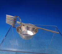 International Silver Co Silverplate Lobster Dish w/ Butter Brush Set 2pc (#7174)