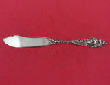 Les Six Fleurs by Reed and Barton Sterling Silver Butter Spreader FH with Notch