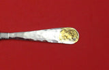 Medallion aka Etruscan by Shiebler Sterling Fish Knife w/golden woman 7 3/4"