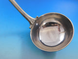 W. Christesen Danish Sterling Silver Soup Ladle w/ Figural Face c.1961 15 3/4"