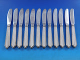 William and Mary by Lunt Sterling Silver Butter Spreader HH Modern Set 12 pcs