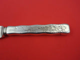 Lap Over Edge Acid Etched by Tiffany & Co Sterling Dessert Knife grapes 7 1/2"