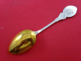 Medallion aka Diana by Wood and Hughes Coin Silver Teaspoon Gold-washed 5 7/8"