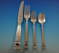 Royal Danish by International Sterling Silver Flatware Set 8 Service 81 Pieces