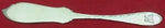 Van Dyke by International Sterling Silver Butter Spreader FH w/Engraved Monogram