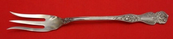 Cherry Blossom by Blackinton Sterling Silver Pickle Fork 6 1/8" Antique