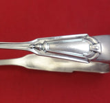 Keystone by Whiting Sterling Silver Serving Tong Bright-Cut with Acorn 5 1/4"