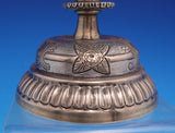 Tane Mexican Sterling Silver Centerpiece Pedestal Bowl with Gilt Accents (#9108)