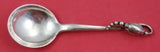 Blossom by Georg Jensen Sterling Silver Bouillon Soup Spoon GI Mark 5 1/8"