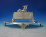 Egyptian Revival by Gorham Silverplate Inkwell w/ Double Well #4905 (#5720)