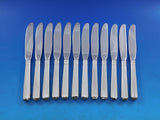 Craftsman by Towle Sterling Silver Butter Spreaders HH Modern Set 12pcs 6 1/4"