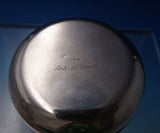 Italian .800 Silver Pill Box with Bird and Foliage #008 5/8" x 2" c.1960 (#5396)