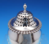 Edward Barton English Georgian Sterling Silver Salt Pepper Shaker 2pc (#5031)