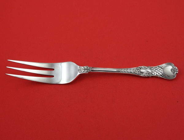 Coburg by CJ Vander Sterling Silver Cold Meat Fork 3-Tine 9 1/4" Serving