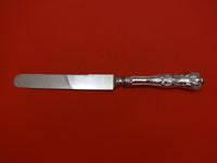 King by Dominick & Haff Sterling Silver Banquet Knife with Blunt SP Blade 10"