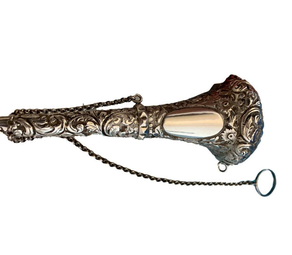 George Unite English Sterling Tussie Mussie Posey Posy Holder c. 1900 (#J1324)