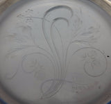 Athenic by Gorham Sterling Silver Wine Coaster with Etched Glass Center (#0276)