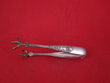 Renaissance by Dominick and Haff Sterling Silver Sugar Tong Gold Washed 4 3/4"