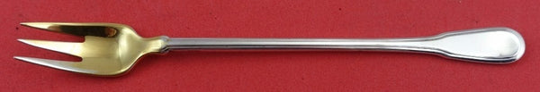 Hamilton by Tiffany and Co Sterling Silver Cocktail Fork Gold Washed 6" Heirloom