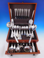 Winterset by Buccellati Italy Sterling Silver Flatware Service Set 103 pieces