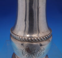 John Round English Estate Sterling Silver Muffineer Gadroon Border #W727 (#7282)