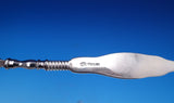 Lily of the Valley by Whiting Sterling Silver Nail File Flat Handle WS 7" #7667
