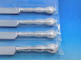 Rondo by Gorham Sterling Silver Steak Knife Set 4pc Large Texas Sized Custom 10"