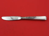 Rose Motif by Stieff Sterling Silver Butter Spreader Hollow Handle 6 1/4"