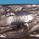 Lily by Whiting Sterling Silver Clothes Brush #7071 7 3/8" x 2" x 1 7/8" (#9107)