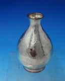 Mixed Metals Gorham Sterling Silver Vase Applied Copper Turtles Aesthetic #6246