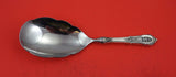 Rose Point by Wallace Sterling Silver Rice Spoon HH WS 9 1/4"