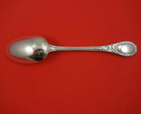 Puiforcat French France Sterling Silver Dinner Spoon with Wreath Motif 8 3/8"